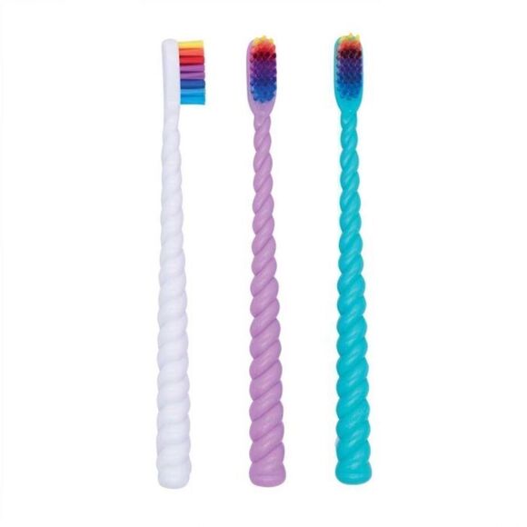 Rainbow Toothbrushes - Fairytale Tusk (3 Pack) - Picture 4 of 6